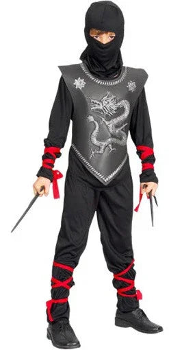 Disfraz de Ninja Negro para Niño Ninjas EuroCarnavales